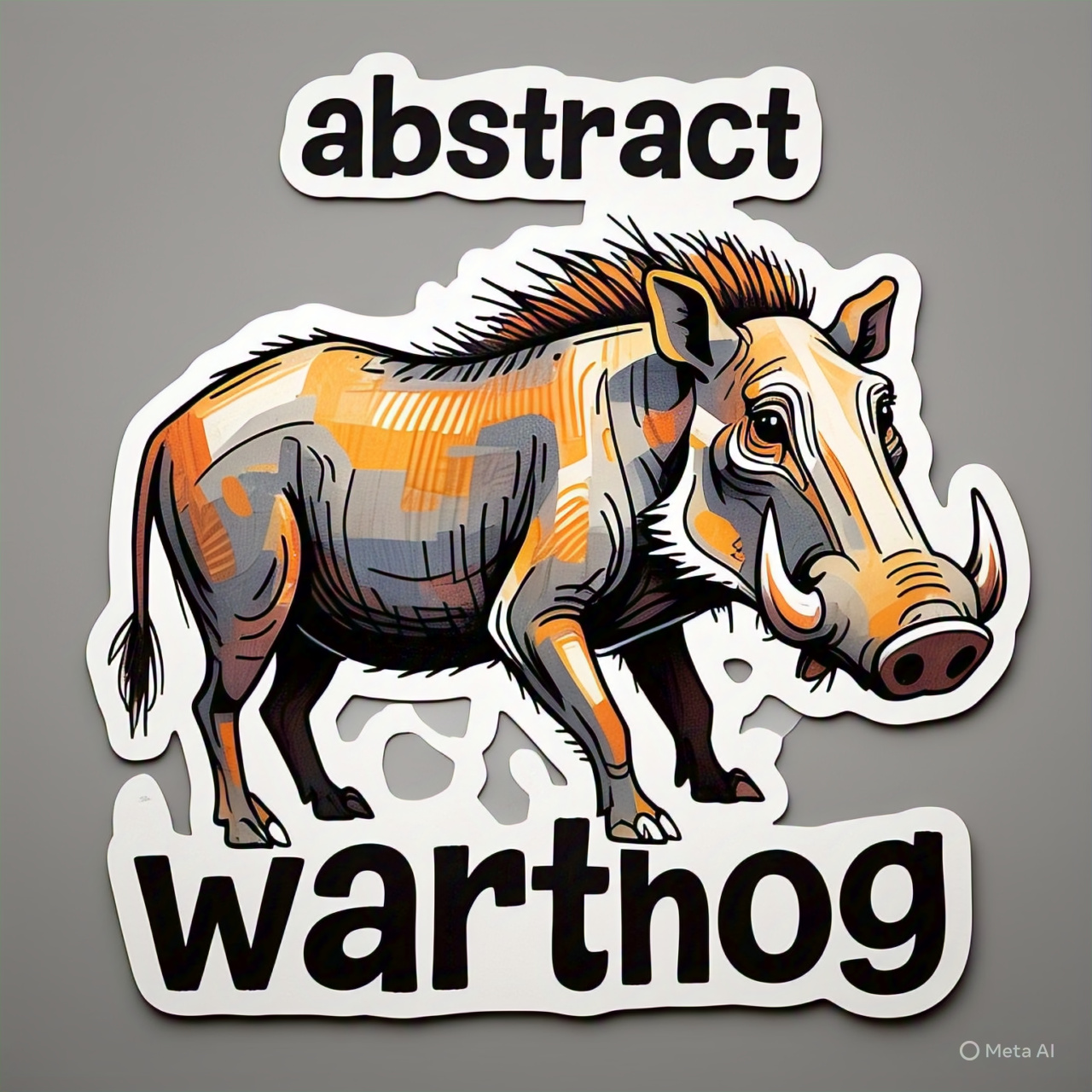 Abstract Warthog Logo